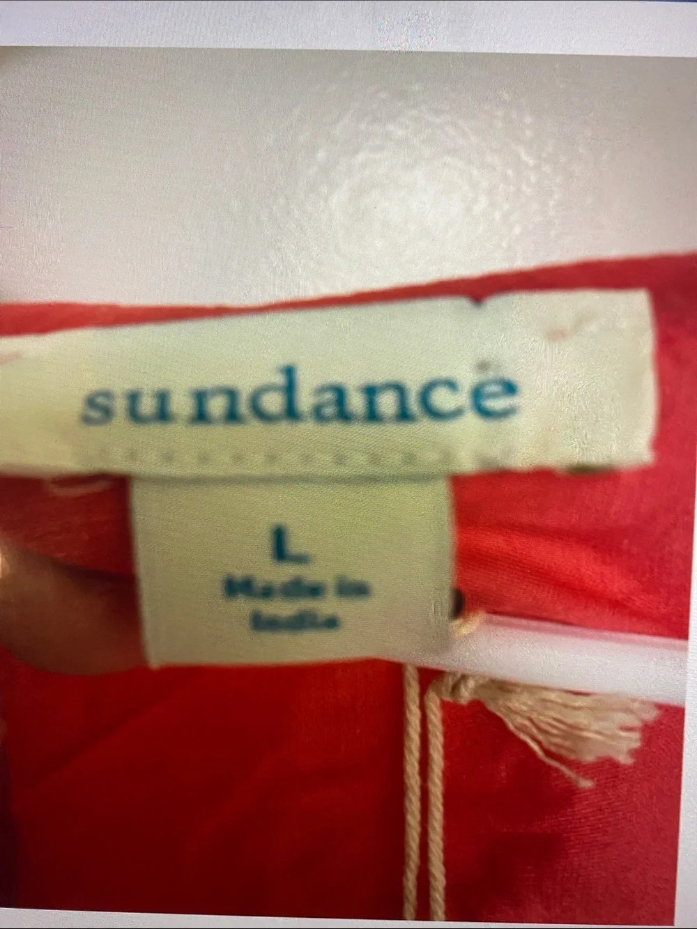 NWT SUNDANCE Catalog Monaco Meet Up Flutter Sleeve Dress Coral Large